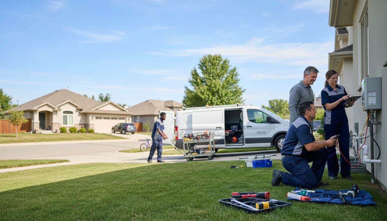 Tankless water heater service in Mosquero, NM